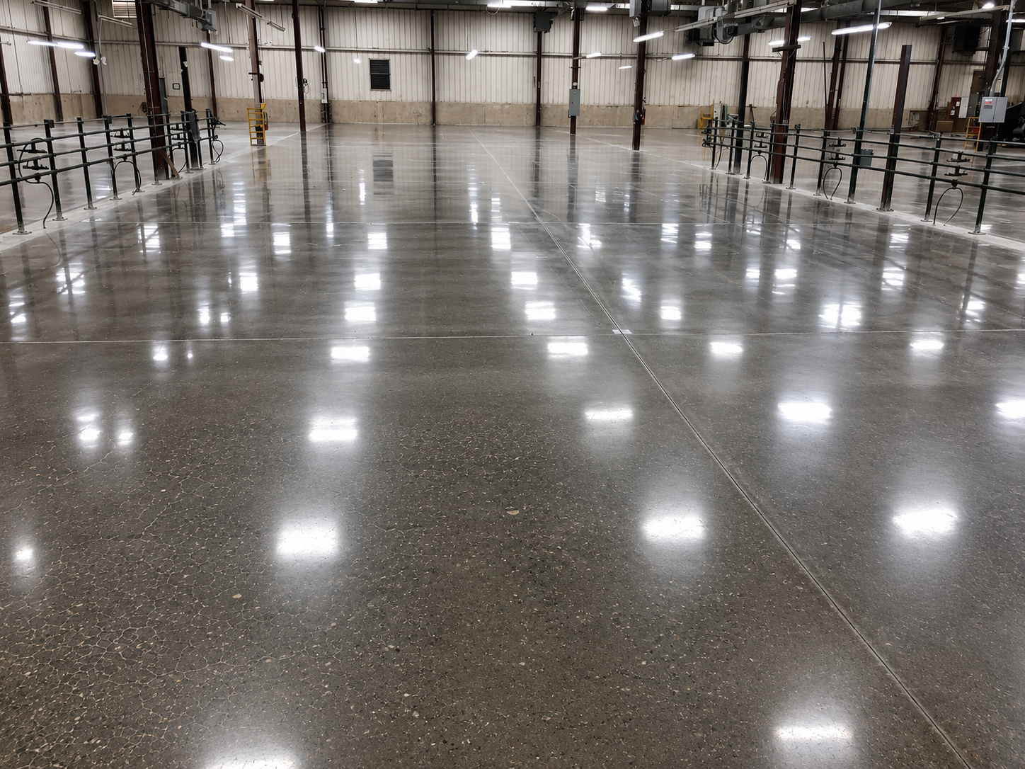 Final polished floor